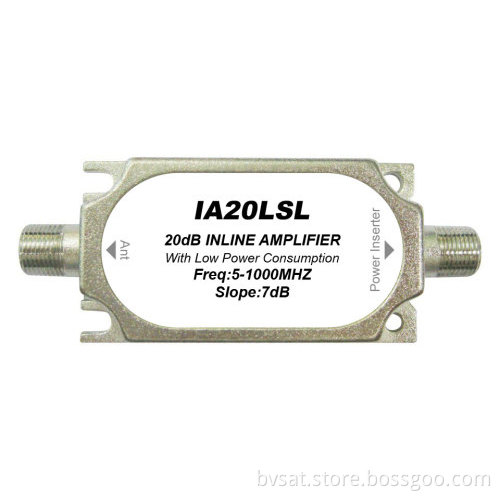 High Performance 5-1000 Mhz 20 Db Inline Amplifier